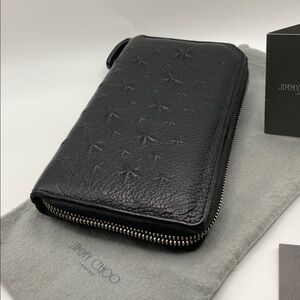 Jimmy Choo Black Wallet In EUC